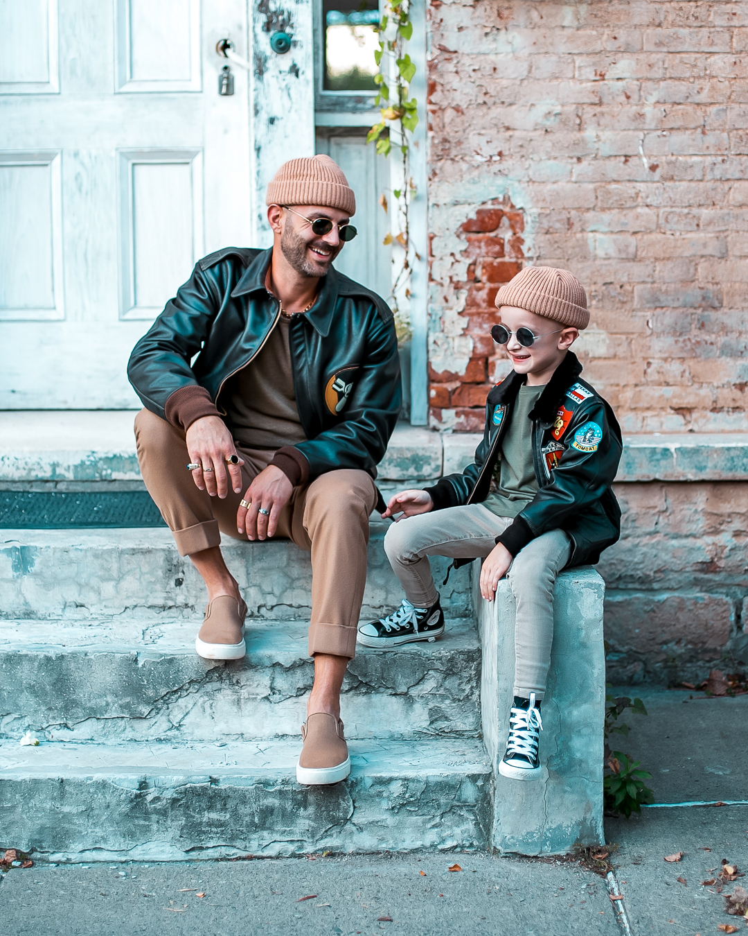 CockpitUSA Father & Son Leather Jackets