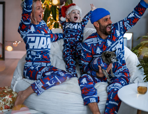 NY Giants Family Pajamas